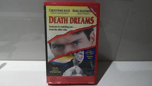 CHRISTOPHER REEVE / MARG HELGENBRGER * DEATH DREAMS * RARE VHS - Picture 1 of 2
