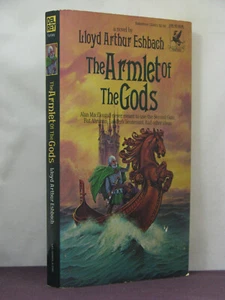 1st, 2 signatures, Lucifer's Gates 2: Armlet of the Gods by Lloyd Arthur Eshbach - Imagen 1 de 5