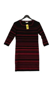 Monsoon Women's Midi Dress UK 12 Pink Viscose with Polyester Bodycon - Picture 1 of 6