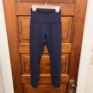 Lululemon sz 4 Wunder Train High-Rise Tight 25" True Navy $98 Active - Picture 1 of 14