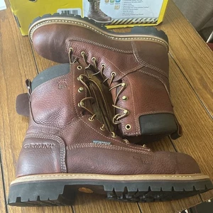 Carolina Men's CA5529 Grind 8" Composite Toe Waterproof Work Boot Size 8.5 EE - Picture 1 of 8