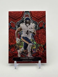 D'ANDRE SWIFT: 2024 Mosaik Fußball - Red Sparkle - Bären - Bild 1 von 2