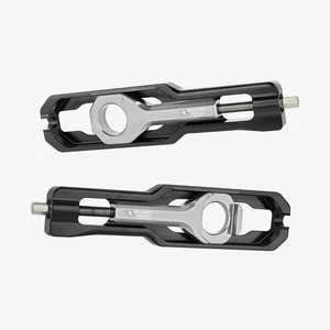 Bonamici Silver Aluminium Chain Adjuster to fit Aprilia Tuono V4 2021 onwards - Picture 1 of 3