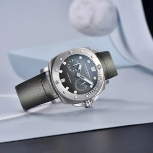 PAGANI DESIGN PD1767 Diver Watch Automatic Mechanical Sapphire Grey Dial 20BAR - Picture 1 of 4