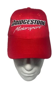 Bridgestone Red Embroidered Snap Back Baseball Cap, Hat - Picture 1 of 5