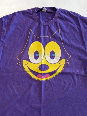 Camiseta De Colección Años 2010 Félix El Gato Estampado Grande Dibujos Animados Talla XL 2010 Foto 1 de 4