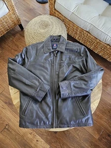 Chaqueta de cuero suave vintage Chaps Ralph Lauren para hombre talla L - Imagen 1 de 10