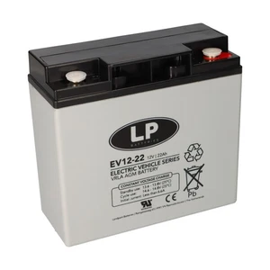 Landport AGM Bleiakku 12V 22Ah Zyklenfest VRLA EV12022 T12 M5 - Bild 1 von 7
