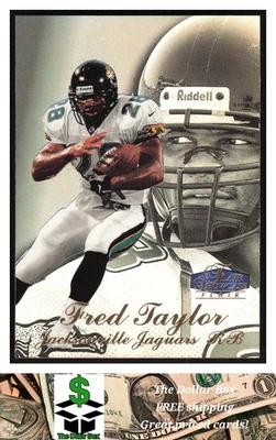 1998 Flair Showcase #22 Fred Taylor RC - Jacksonville Jaguars - Image 1 of 2