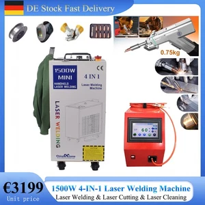 Handheld 1500W 4in1 Laser Schweißen Schneiden Reinigungsmaschine Auto Draht Feed - Picture 1 of 15