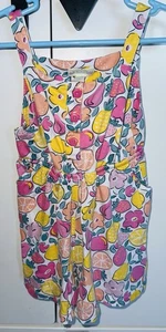 Jojo Maman Bebe Pink Summer Fruit Print Playsuit Age 12-18 Months - Picture 1 of 4