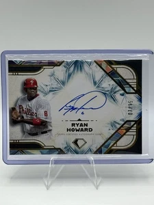 2025 Topps Diamond Icons - Icons Auto #DIA-RHO Ryan Howard Blue /15 - Picture 1 of 2