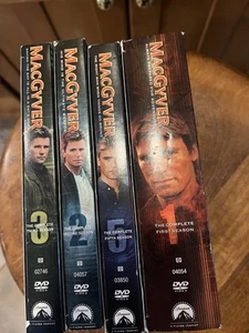MacGyver Lot of  4 Complete Seasons DVD Sets (Seasons 1, 2, 3, 5 ) - Picture 1 of 7