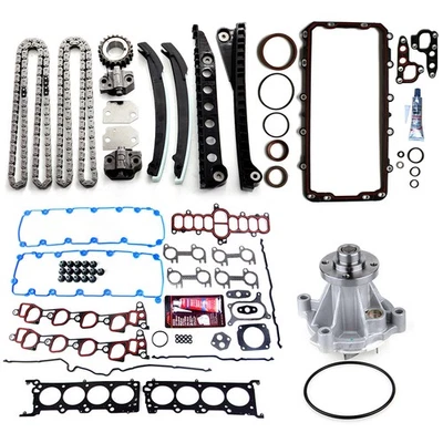 Water Pump Timing Chain Kit Full Gasket Set For 97-99 Ford E-250 Econoline 5.4L - Изображение 1 из 4
