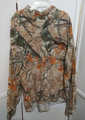 Pre Ownes Outfitters Ridge Camo  Long Sleeve Shirt Button Down Adult XL 46/48  - Image 1 of 4