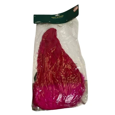 Vintage Red/Pink Feather Angel Wings Halloween Costume  - Image 1 of 4