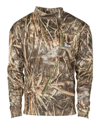 Banded Tec Fleece Mock Neck MAX7 Shirt - Image 1 of 2