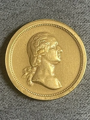 MEDALLA WASHINGTON/LINCOLN PAQUETE RESTRIKE (#267) Foto 1 de 4