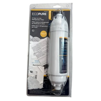 Ecopure water filter 5 year in line refrigerator filter EPINL30 - Image 1 of 4