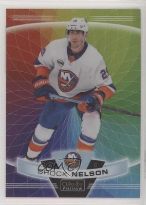 2019-20 O-Pee-Chee Platinum Rainbow Color Wheel Brock Nelson #61 - Image 1 of 2
