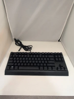 Razer Blackwidow V3 Tenkeyless Wired RGB Keyboard Yellow Switches Tested - Image 1 of 4