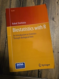 Biostatistics with R: An Introduction to Statistics Through Biological Data (Us, - Bild 1 von 4
