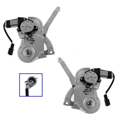 Power Window Regulator w Motor Rear LH RH PAIR for 03-05 Sport Trac - Image 1 of 3