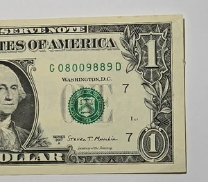 $1 Rotator💥Trinary Fancy Note 2017A Series SN G 08009889 D💥Trinary 💥Flipper - Picture 1 of 5
