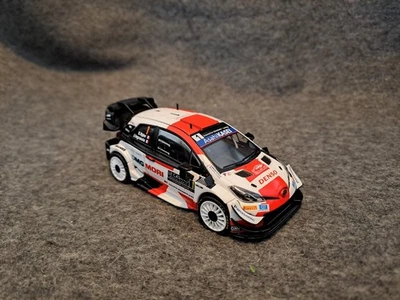 Miniature 1/43 Toyota yaris WRC Ogier monté carlo 2021 - Photo 1/4