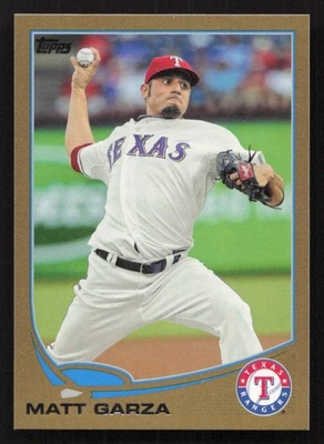 2013 Topps Update Matt Garza Gold #/2013 SN #US47 Card - Image 1 of 2