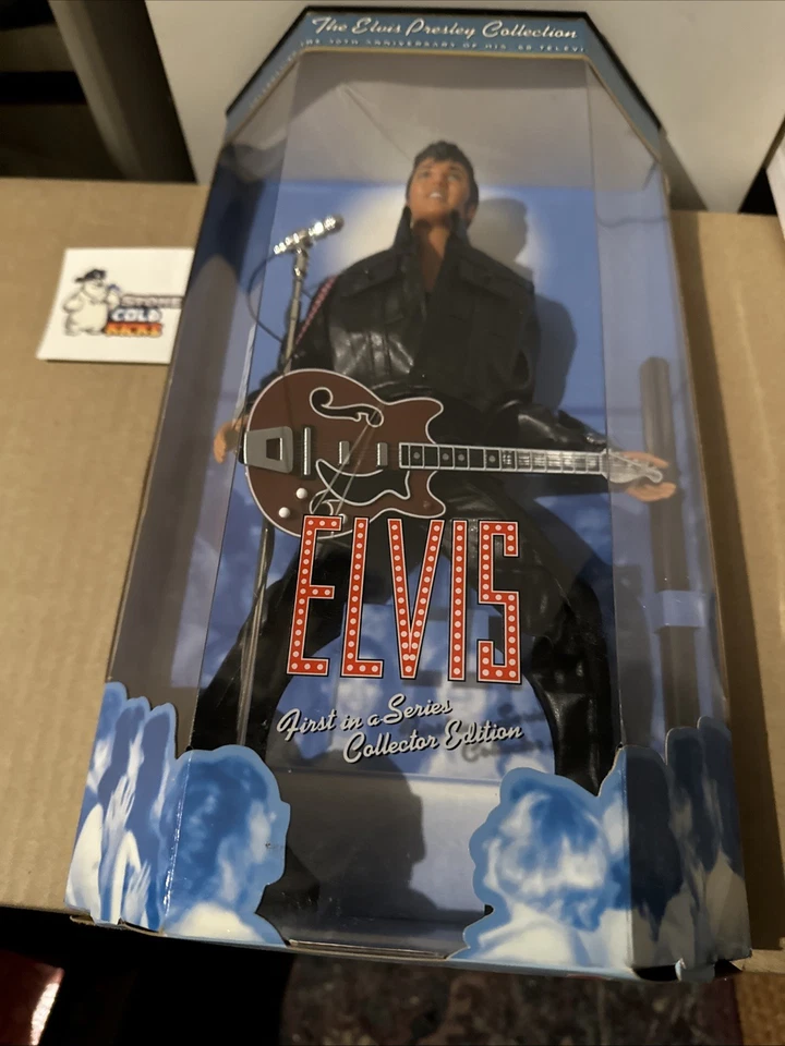 Elvis Presley Collection 30th Anniversary of '68 TV Special Doll 1998 New in Box - Image 1 of 4