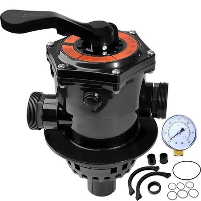 SP0714T Top-Mount Multiport Valve Hayward Pro VL Sand Filter, 1-1/2-Inch 7-Posit - Image 1 of 4