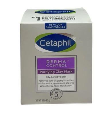 Cetaphil Pro Derma Control Purifying Clay Mask, Face Facial, Fragrance Free 3 oz - Image 1 of 3