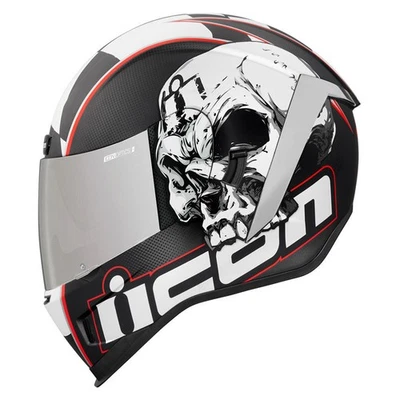 Icon Airform Full Face Helmet Death Or Glory Black Size Medium - Image 1 of 3