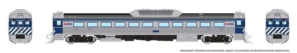 Rapido N Budd RDC-1 British Columbia Railway BCOL # DCC/SND LED 516505 - Image 1 of 1