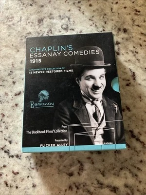 Chaplin's Essanay Comedies 1915 DVD Set of 15 Restored Films - Image 1 of 4