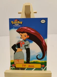 Jesse TV9 Topps Series 1 TV Animation Edition Black Label Pokémon TCG 1999  - Picture 1 of 2