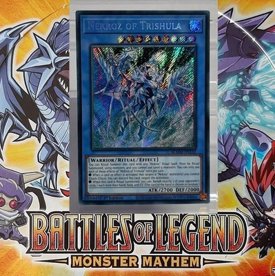 Nekroz of Trishula - SCR - BLMM-EN132 - Battles of Leg.: Monster Mayhem - EN/NM - Bild 1 von 3