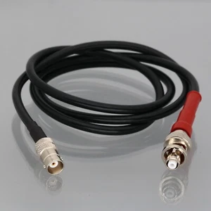 SHV High Voltage Connector 5KV 5000V Male to BNC female RG58 Coax cable 1~16FT - Picture 1 of 3