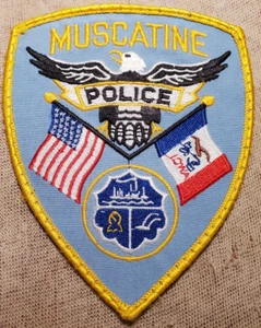 IA Muscatine Iowa Police Patch - Bild 1 von 1