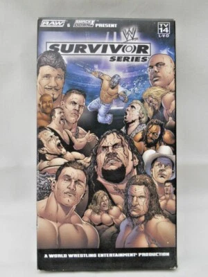 WWE SURVIVOR SERIES 2004 Championship Professional Wrestling VHS WWF Home Video Foto 1 de 4