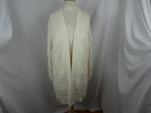 Miss Me Women Ivory White Cardigan Sweater Size S - Picture 1 of 9