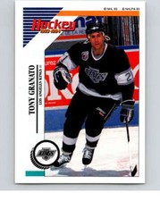 1993-94 Panini Stickers Hockey  #203 Tony Granato  Los Angeles Kings V83751