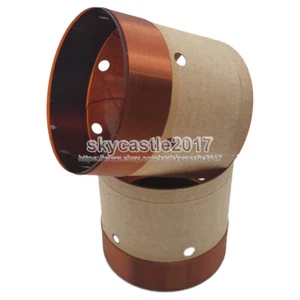 2 pezzi 51,5 mm 8 ohm KSV altoparlante basso bobina vocale tromba woofer unità audio riparazione - Foto 1 di 8