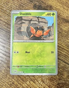 Tarjeta de JCC Pokémon Holograma Inverso Dwebble 006/182 - Imagen 1 de 6