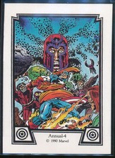 1990 Marvel Captain America Trading Card #20 Annual #4