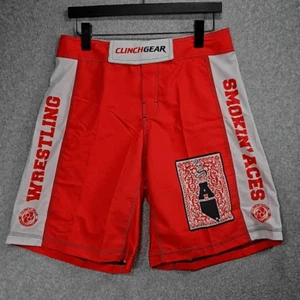 Pantalones cortos Clinch Gear Trunk 30 MMA lucha libre Bjj Nevada - Imagen 1 de 8