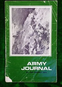 VIETNAM WAR ERA - AUSTRALIAN ARMY JOURNAL - NUMBER 260 - JANUARY 1971 MILITARY - Bild 1 von 2