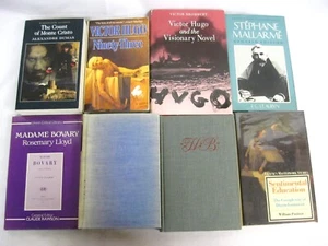 Classic French Literature Victor Hugo Dumas Balzac Mallarme Bovary 8 Books - Picture 1 of 12