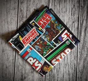 Star Wars Comic Pocket Square Hankie Handkerchief Formal Jedi Made to Order - Picture 1 of 5